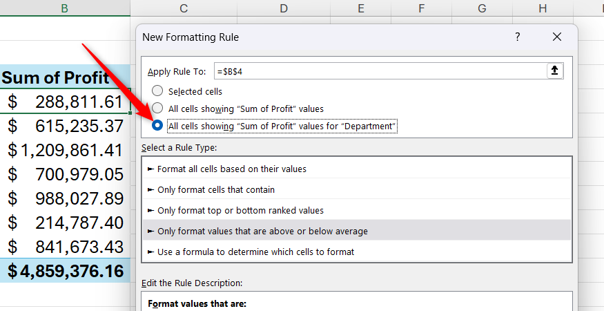 Dialog Rru Cell Format Conditional formatting breaks in Excel PivotTables—until you turn on ...