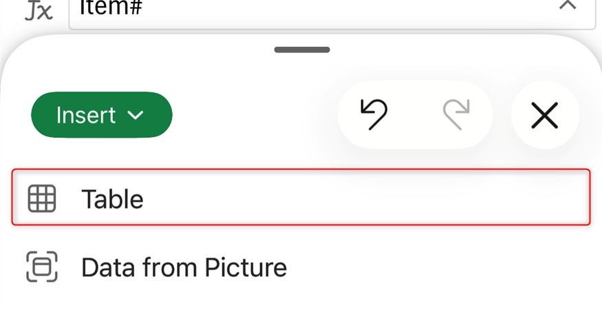 Excel Cards View makes the mobile app easier to use