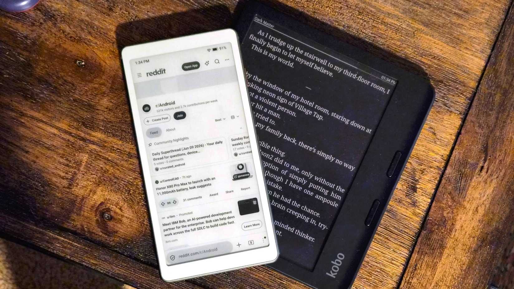 Android eReader on Kobo Libra