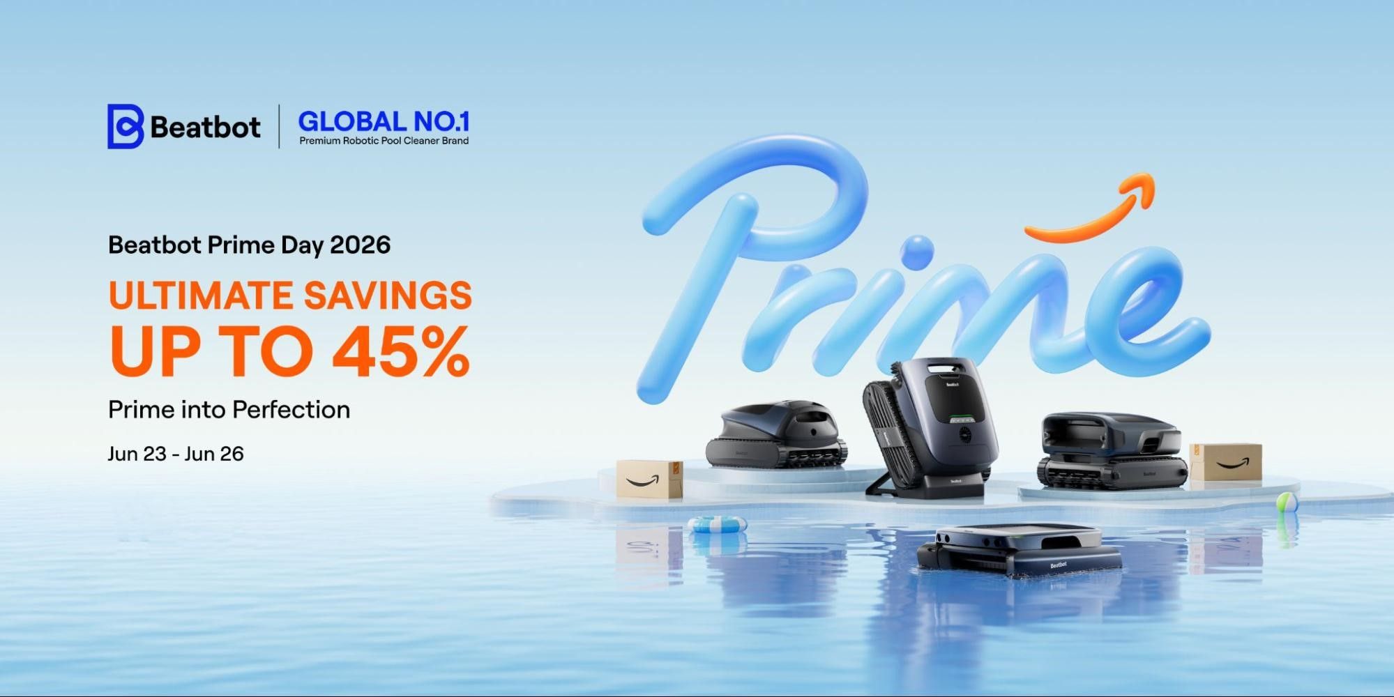 5 Beatbot robotic pool cleaners on sale this Prime Day