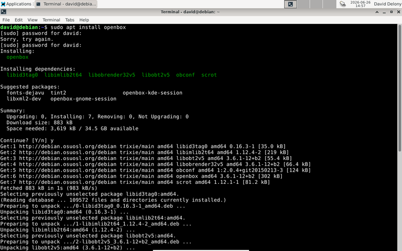 Intentionally Adding Perfection in Linux isn't adding features—Openbox taught me its about ...