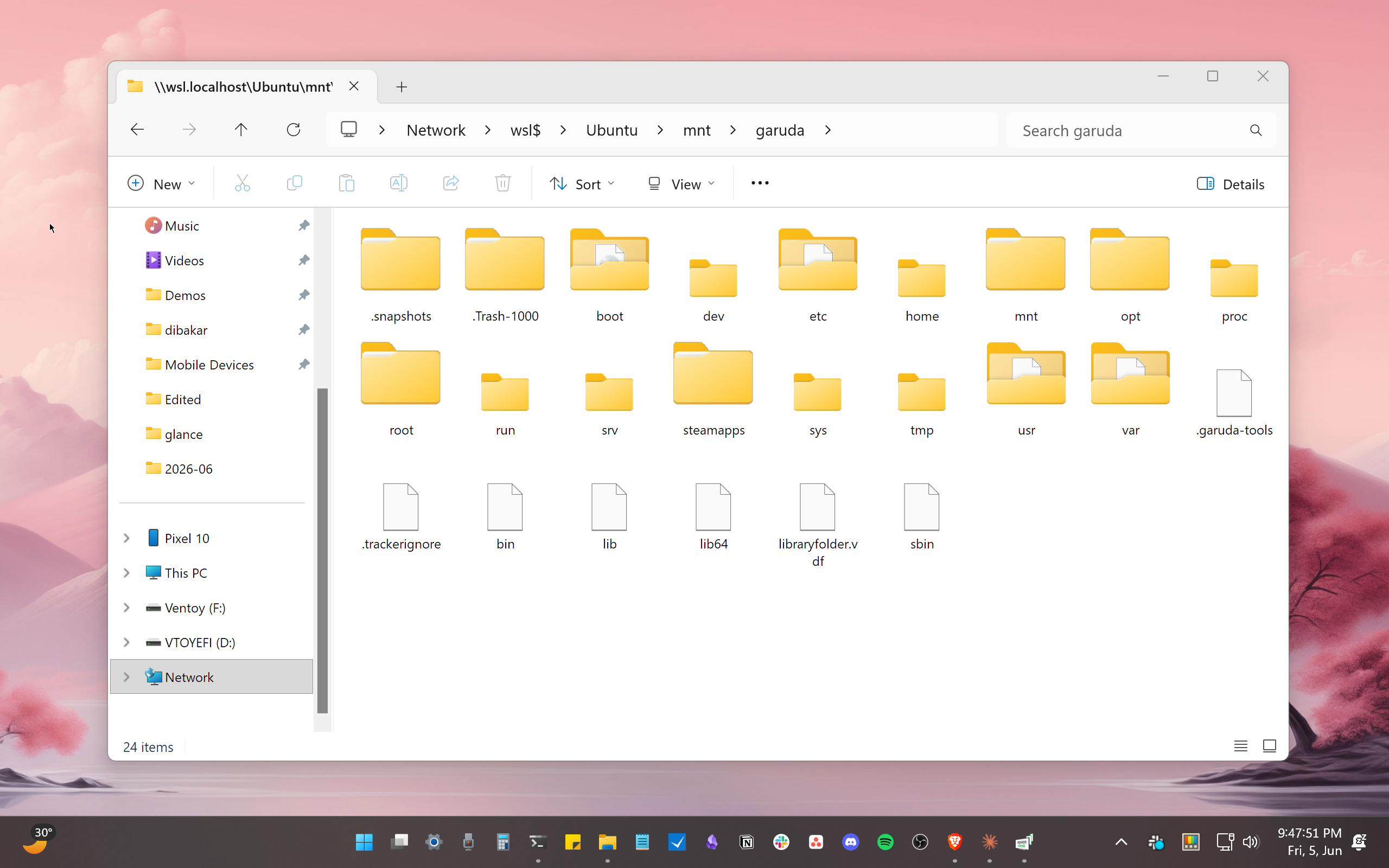 Windows only pretends it can't read Linux partitions—there's a built-in ...