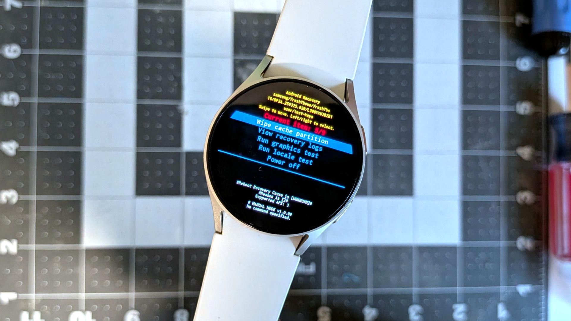 My Galaxy Watch was acting weird—wiping the hidden cache fixed it