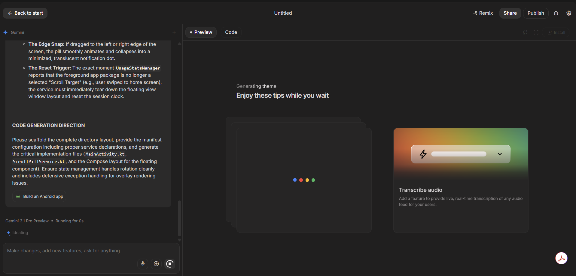 Google's new AI Studio can build Android apps now, and the results are ...