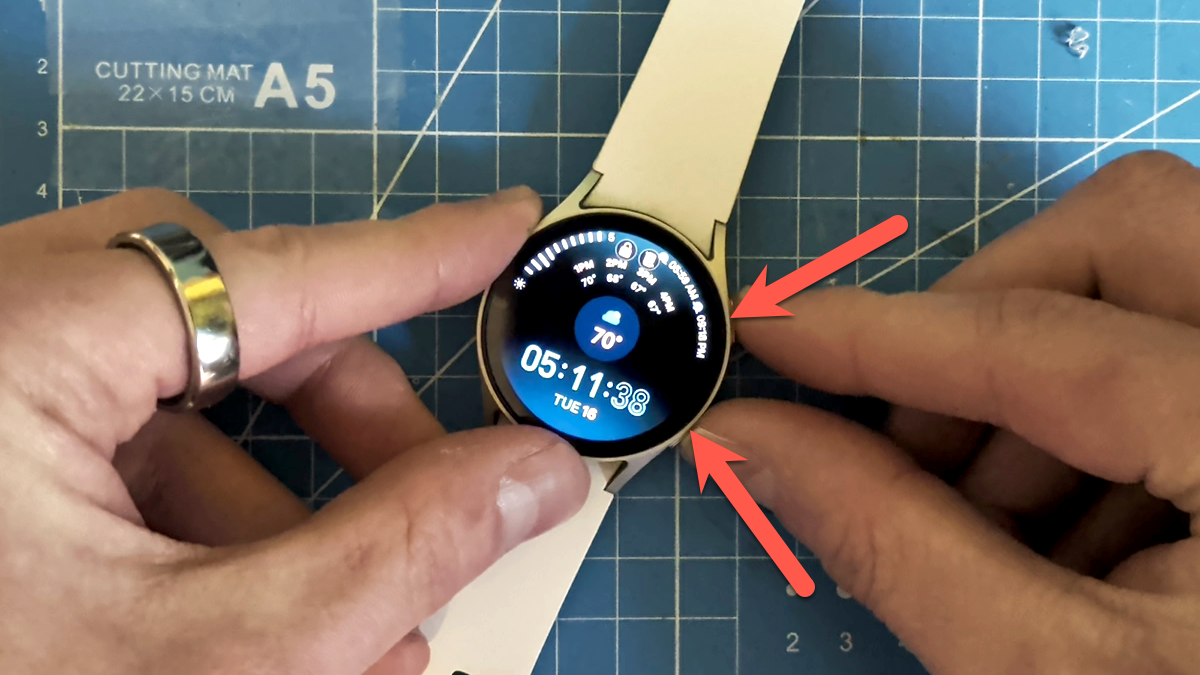 My Galaxy Watch was acting weird—wiping the hidden cache fixed it