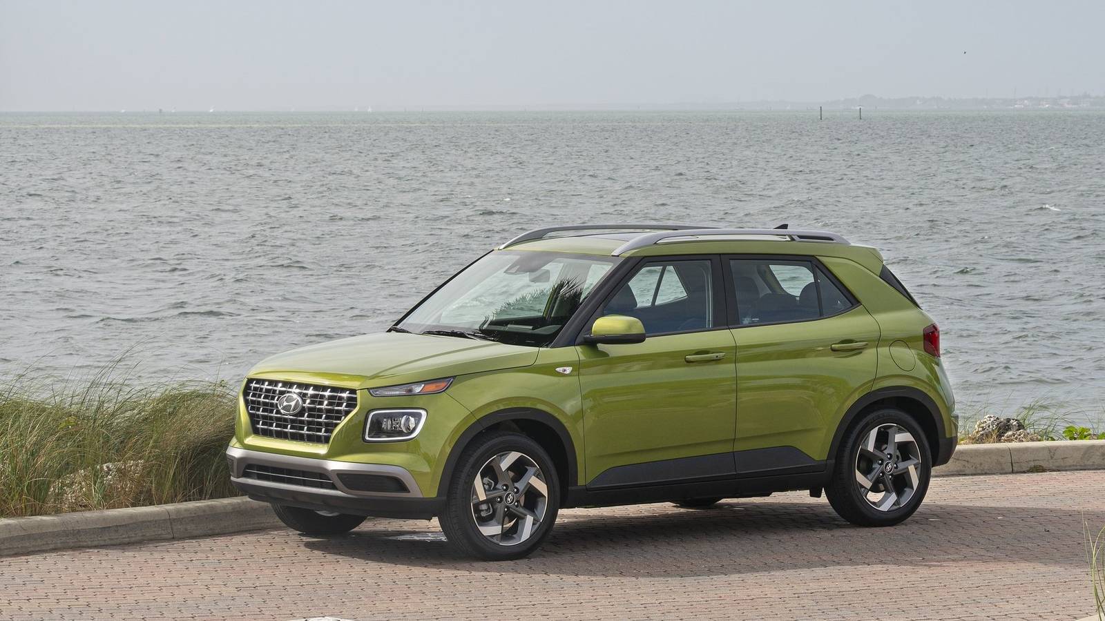 Front 3/4 shot of a 2020 Hyundai Venue