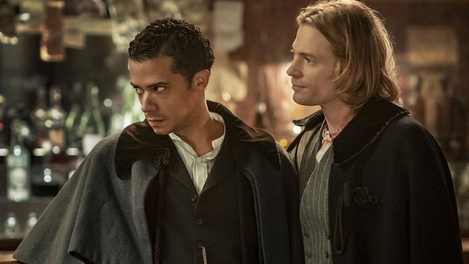 Louis and Lestat in Interview with the Vampire.
