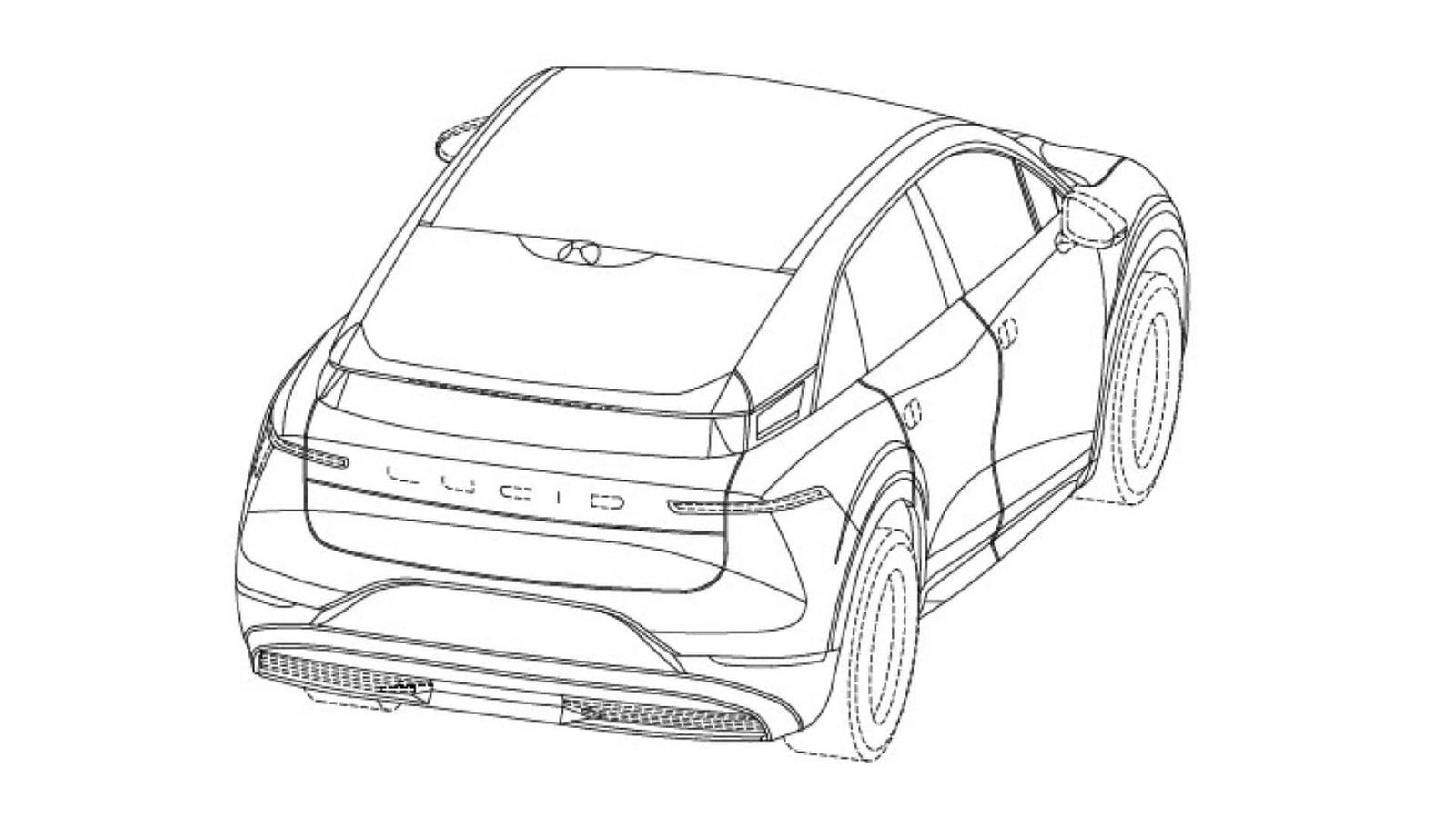 Lucid provoca o design de seu Cosmos EV mais barato