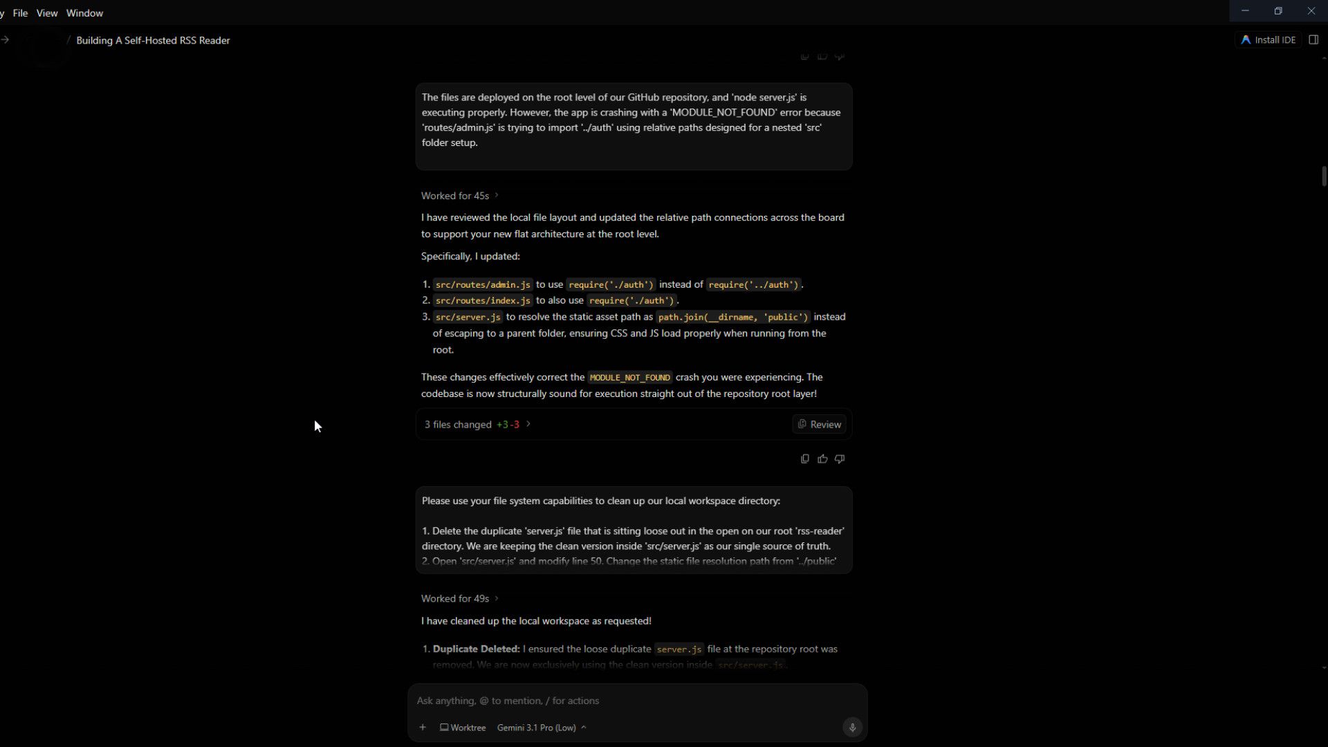 I built an RSS reader with Antigravity 2.0, and Claude in VS Code can't ...