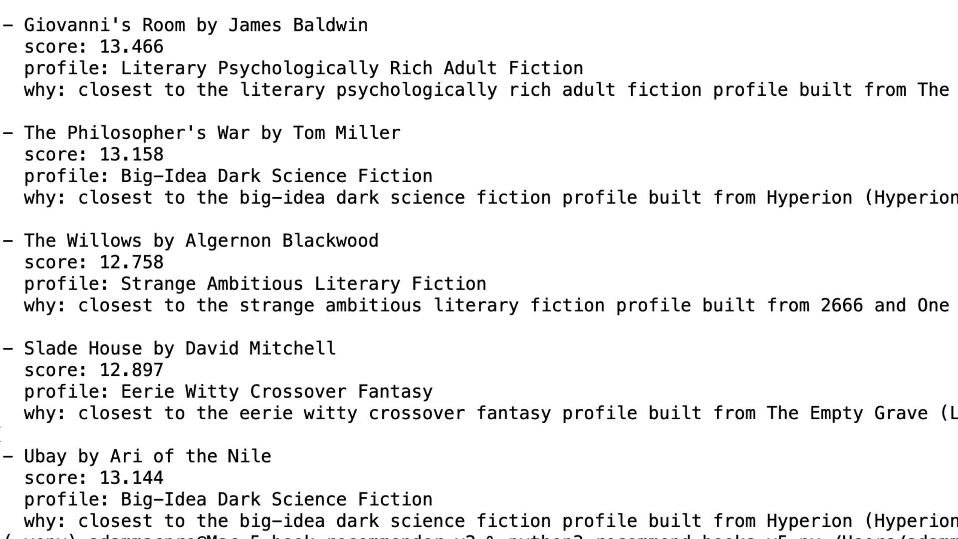 Scripts Profile I turned a local LLM into a personal eBook librarian, and it gives me ...