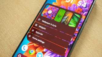The Launcher settings menu displayed on a Google Pixel 10 Pro.