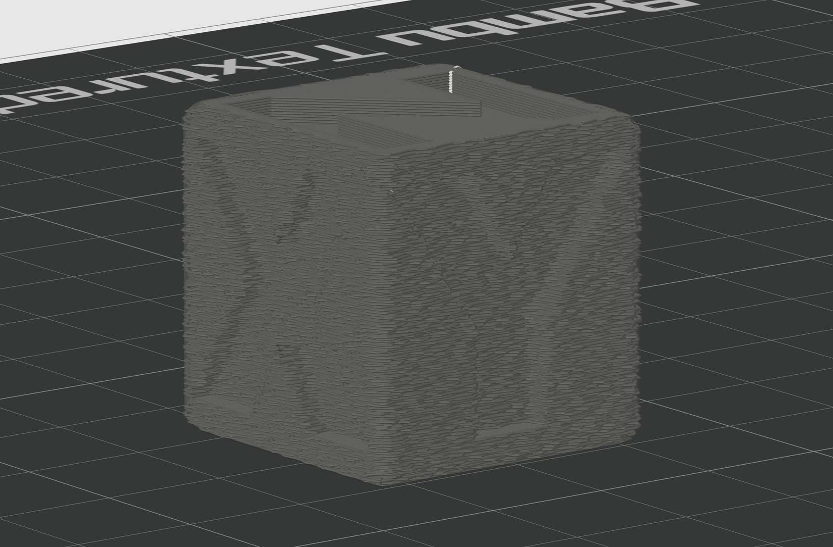 Default diffuse skin settings in Bambu Studio.