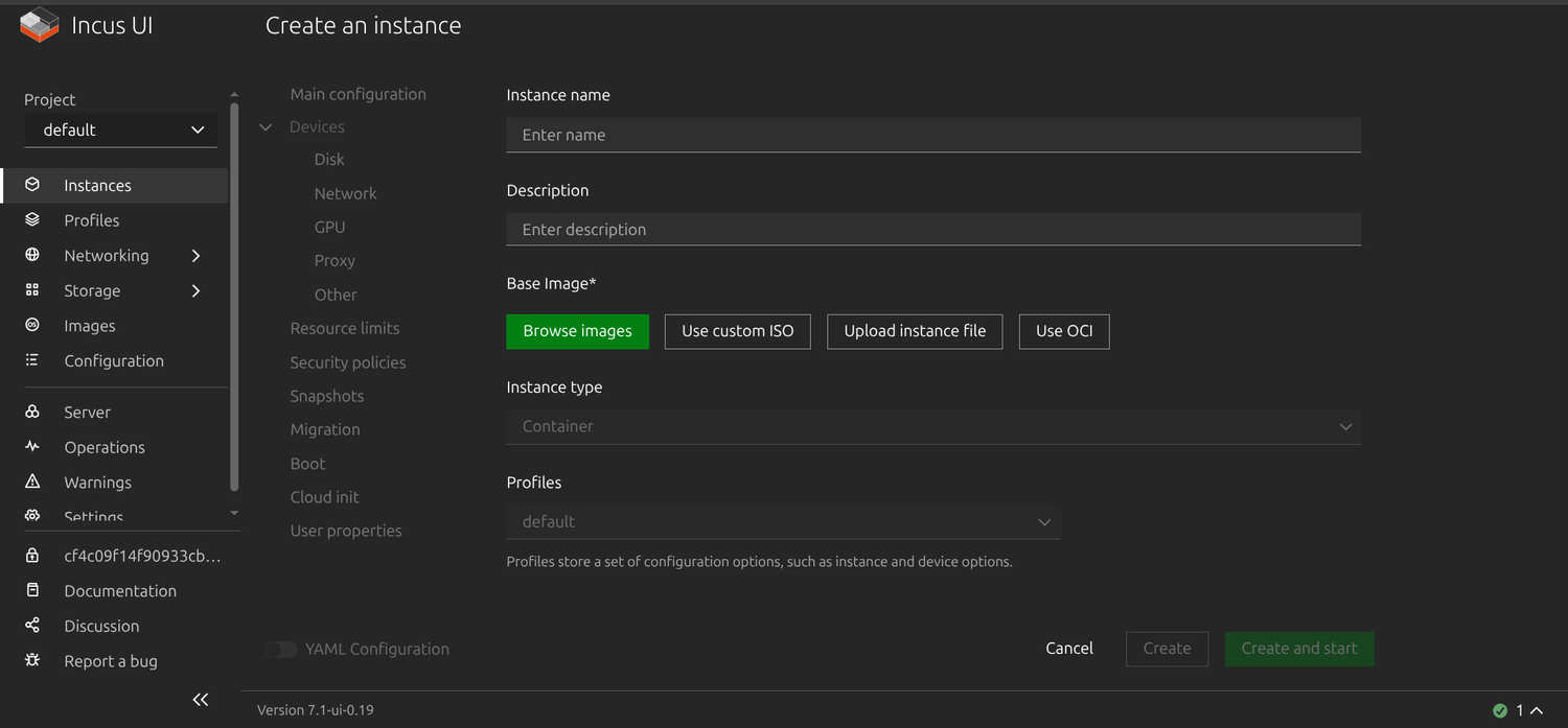 Incus Webui I replaced Docker Desktop with native Linux containers and never looked ...
