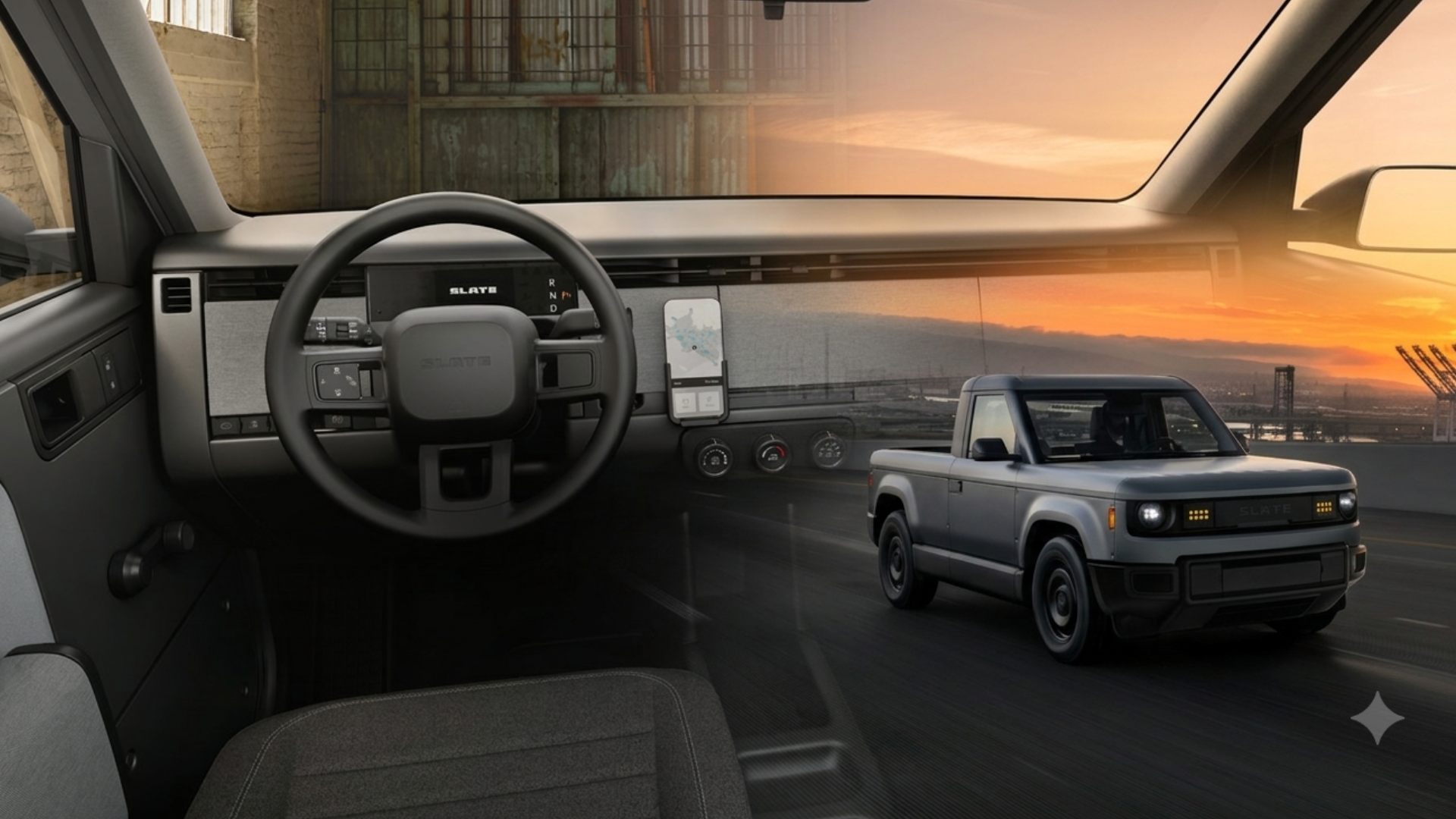 This $25,000 electric truck fixes the biggest problem with modern dashboards