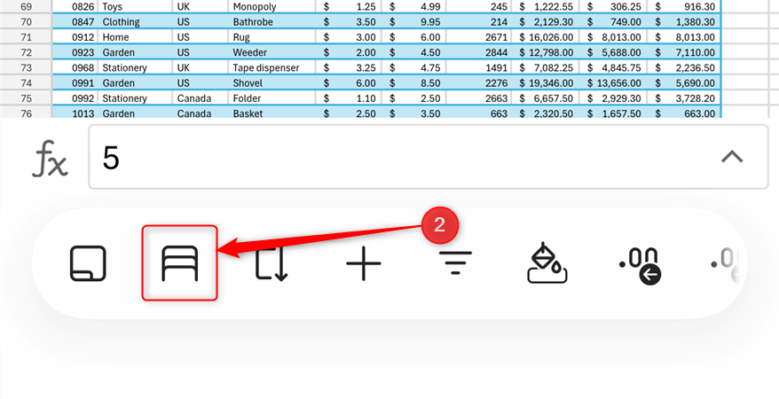 Excel Cards View makes the mobile app easier to use