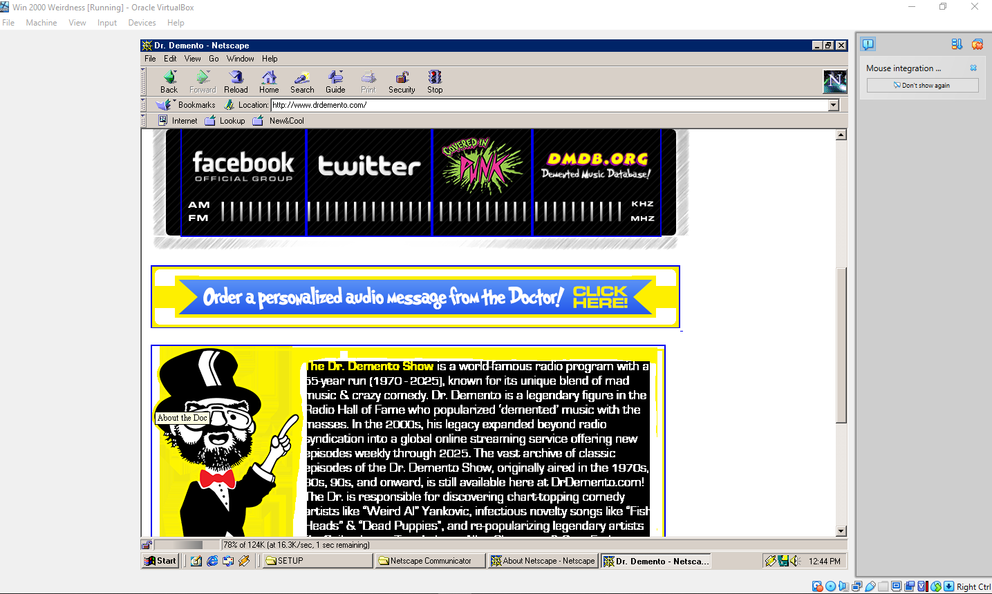This self-host-able tool brings Netscape Navigator and other classic ...