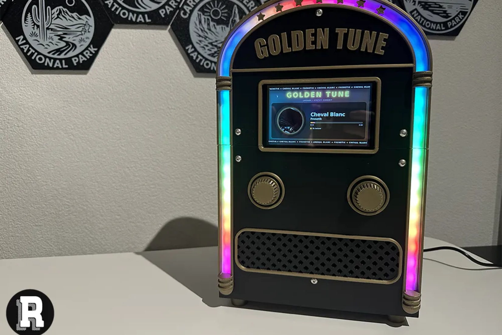 The Goledn Tune Raspberry Pi jukebox