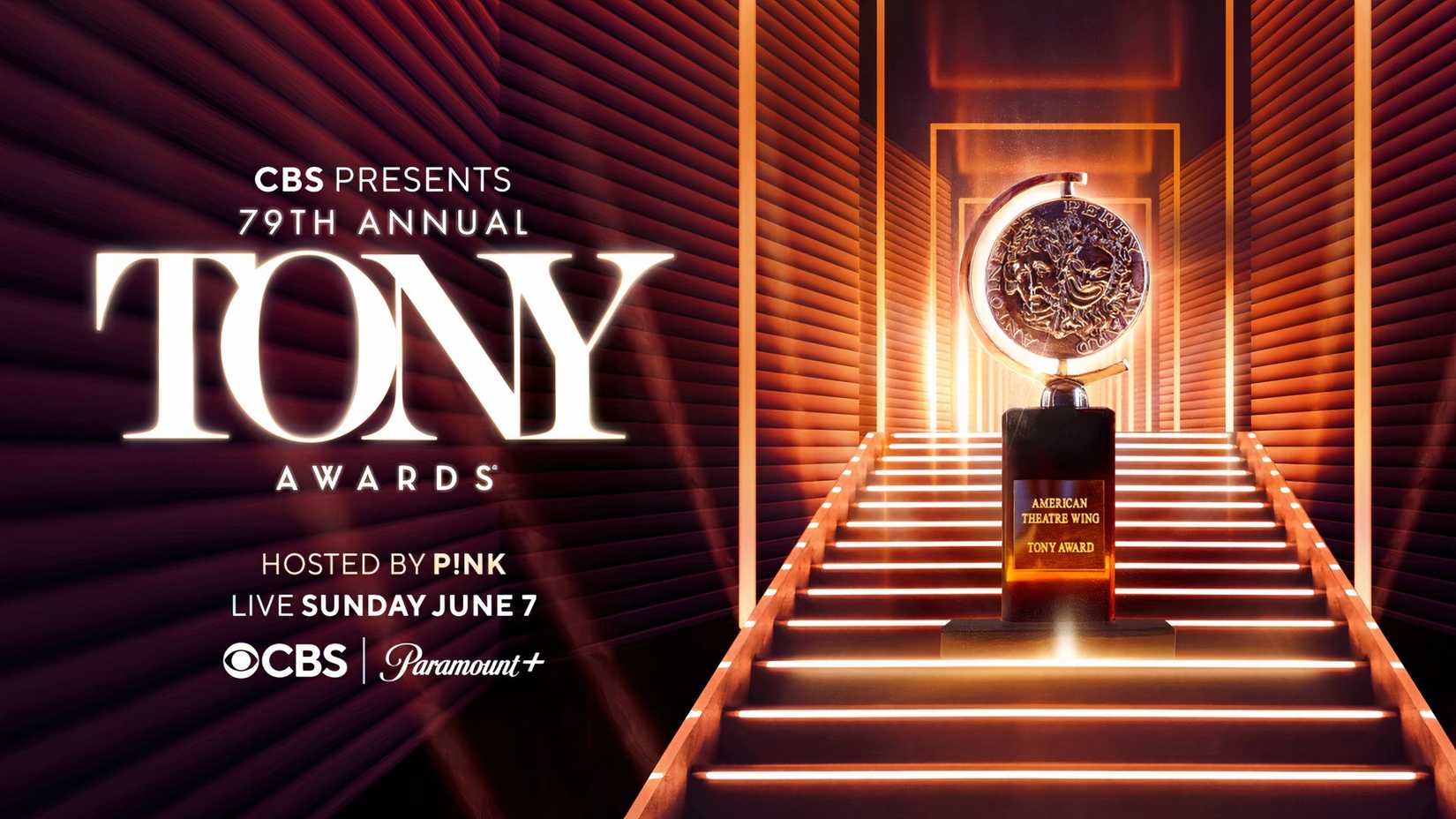 The logo for The 79th Annual Tony Awards.