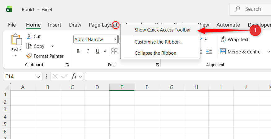 I built my own Excel toolbar using basic VBA, and it works in every ...