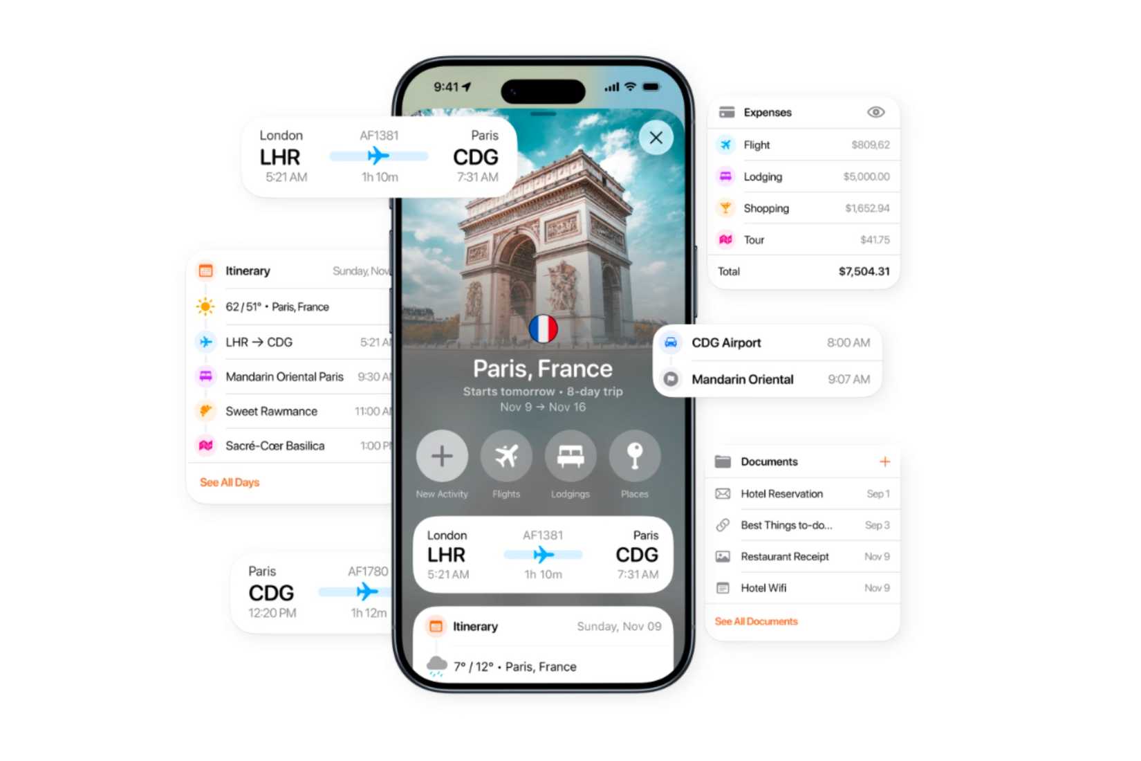 Tripsy is an all-in-one travel app.