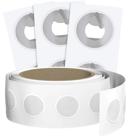 NFC Tags Sticker with NTAG215 Blank Chips.