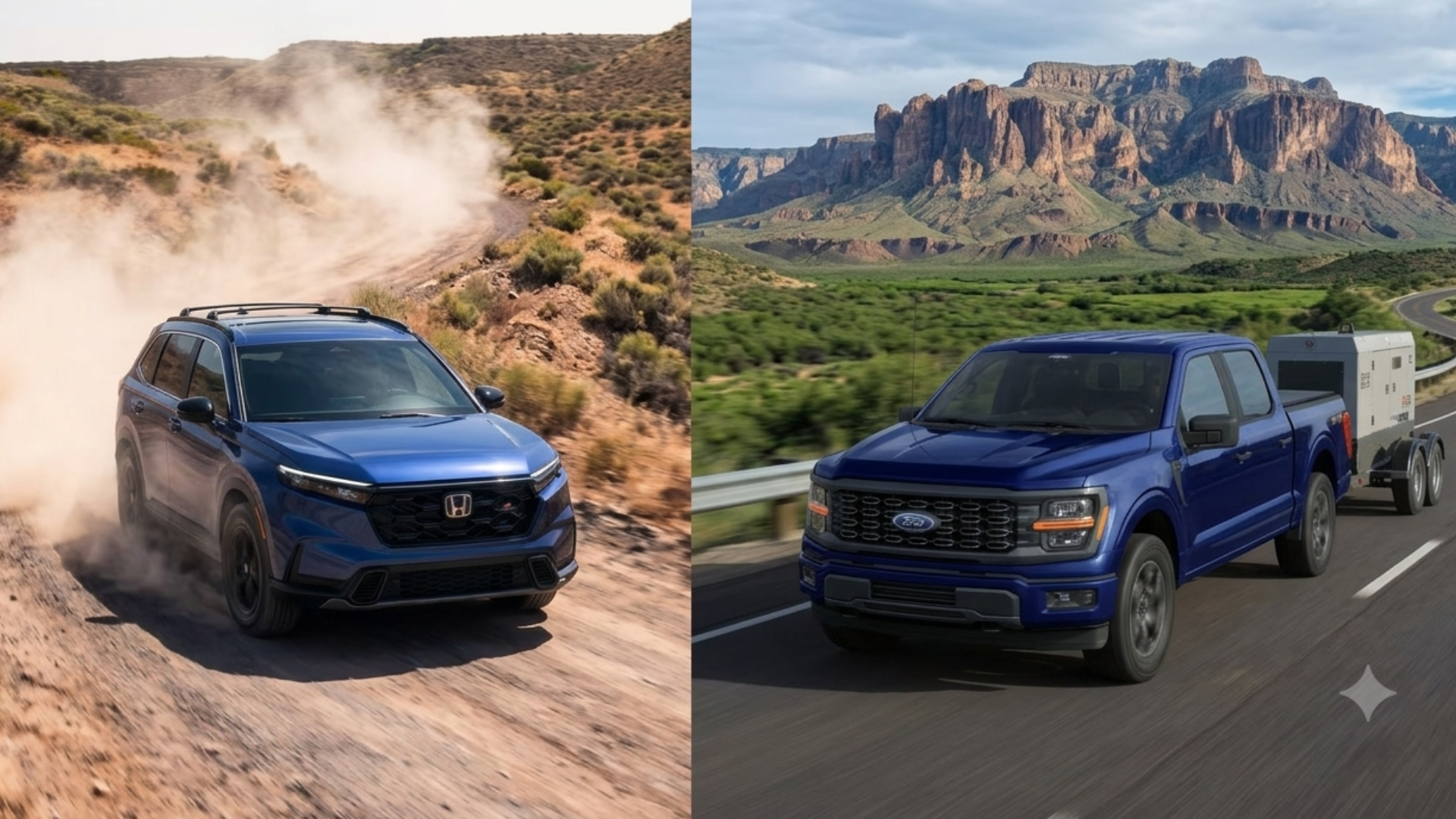 2026 Honda CR-V and Ford F-150 Combined