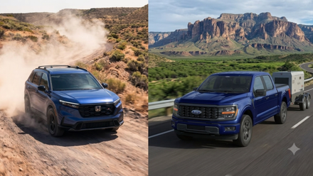 2026 Honda CR-V and Ford F-150 Combined