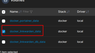 Managing volume data in Portainer/