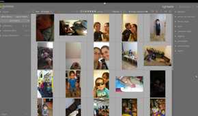 A bunch of pictures in DarkTable