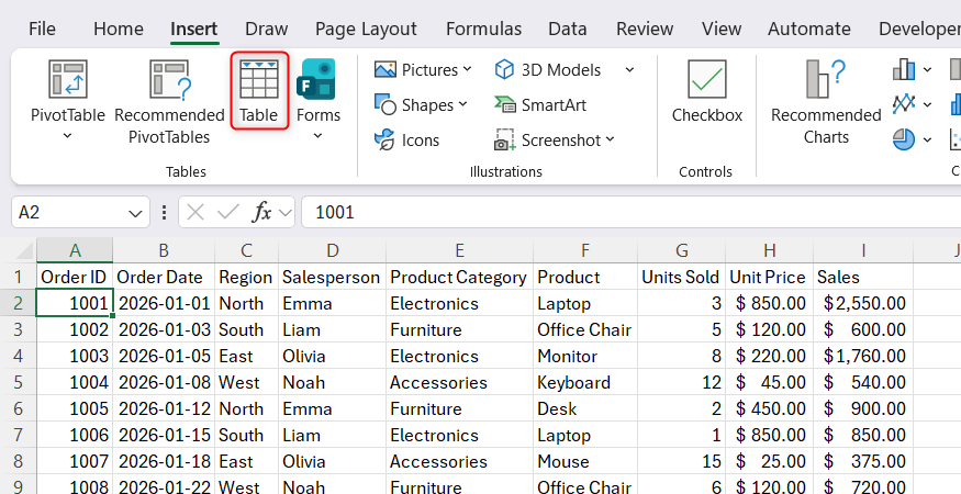 How to create and use PivotTables in Microsoft Excel