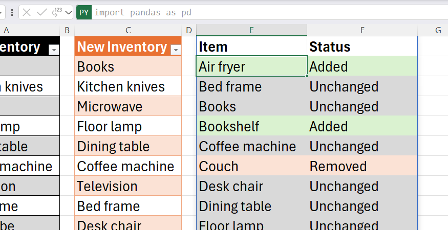 I started using Python in Excel for boring tasks, and it completely ...