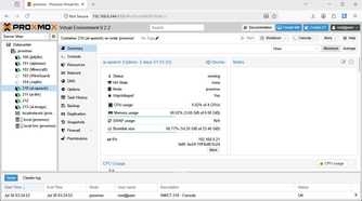 The AI speech mode in Proxmox.