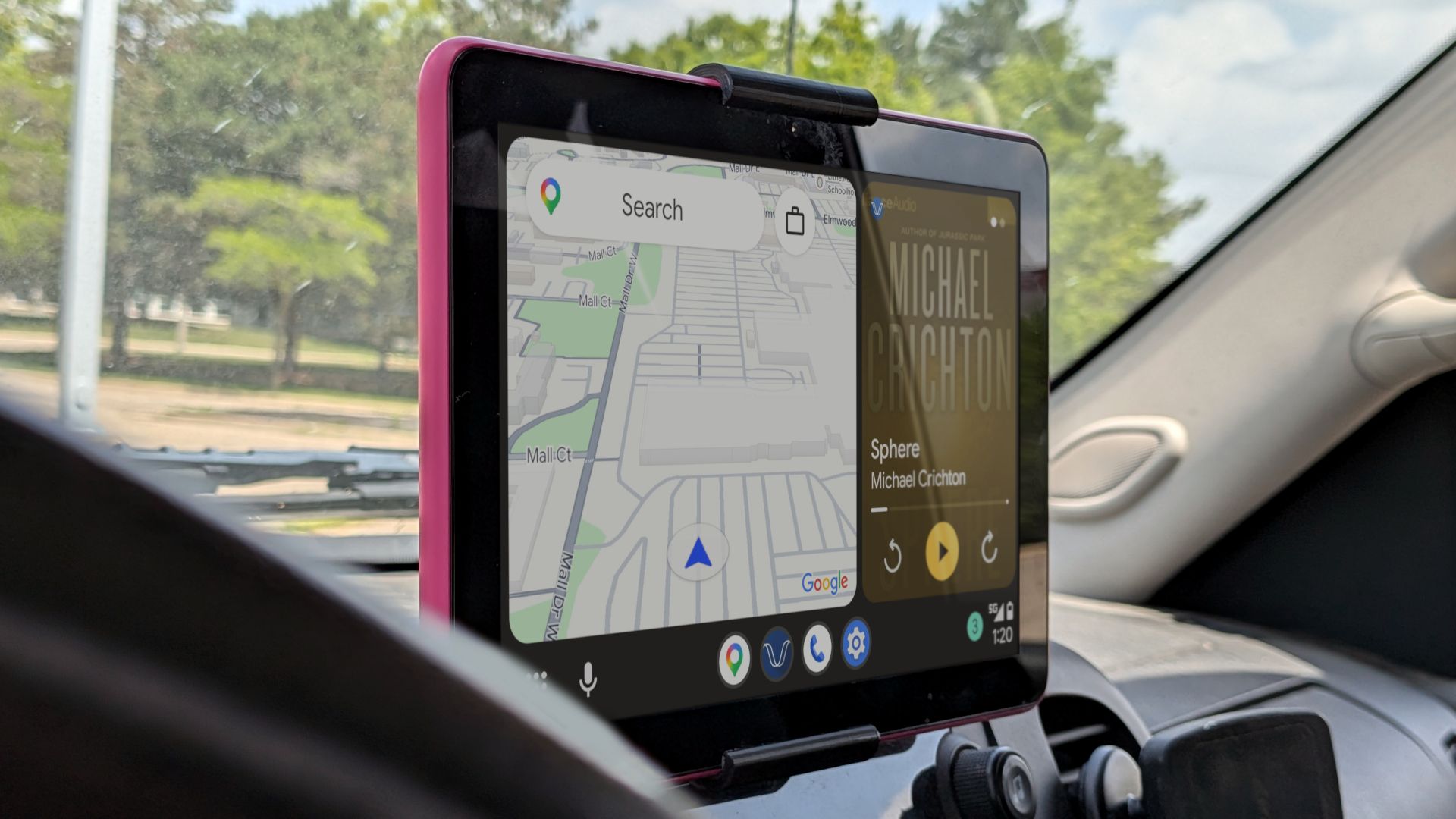 Android Auto on Amazon Fire Tablet