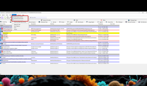 Autoruns options menu showing which entries to hide.