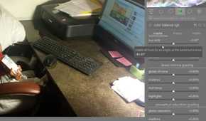 Balancing colors in Darktable