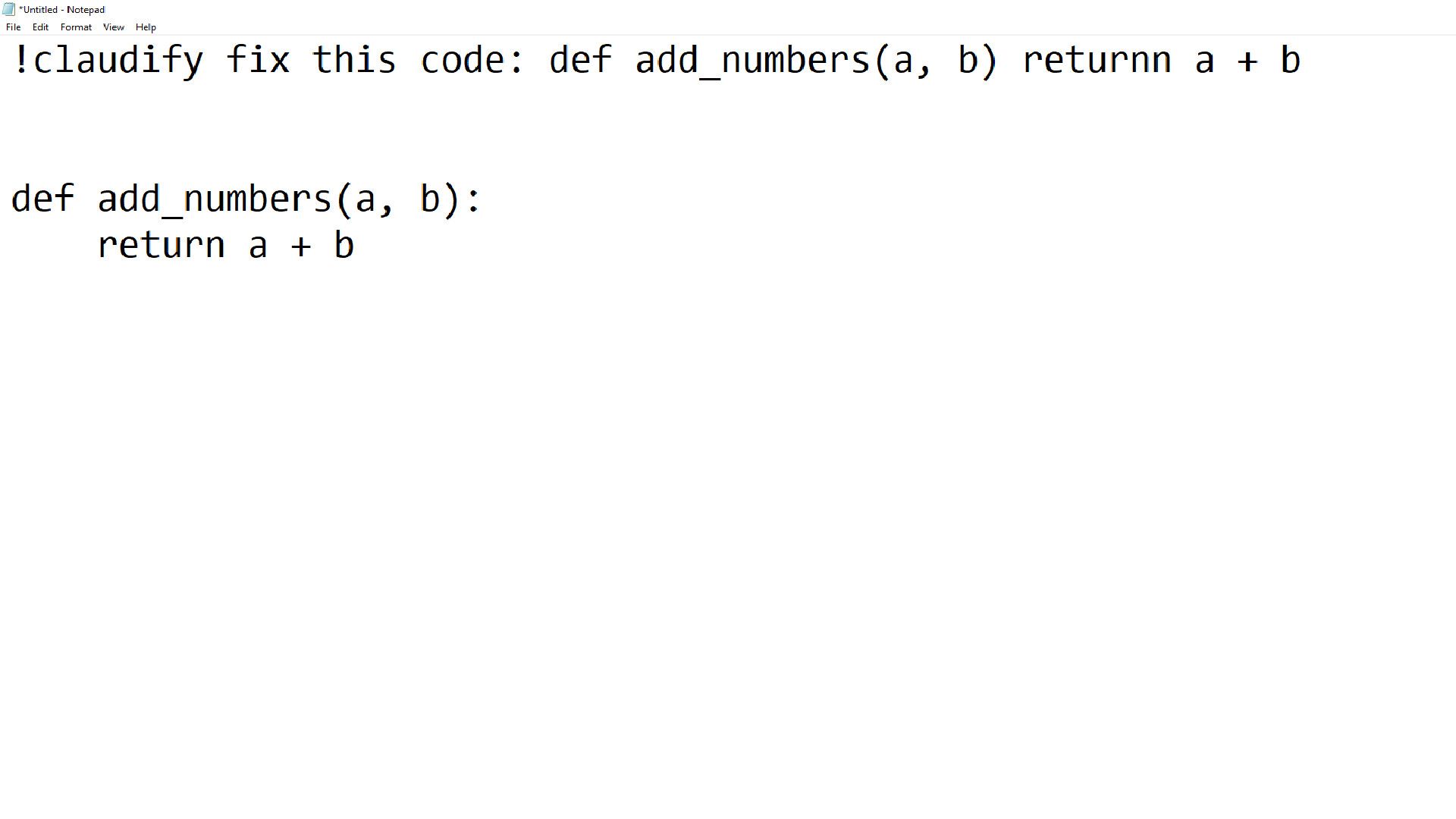 Claudify working with the code
