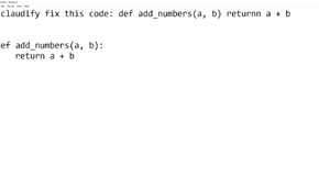 Claudify working with the code