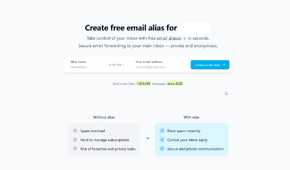 Creating a free mail alias