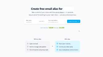 Creating a free mail alias