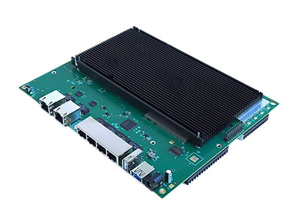 A Wallys DR5424 board based on the Qualcomm IPQ5424 platform.
