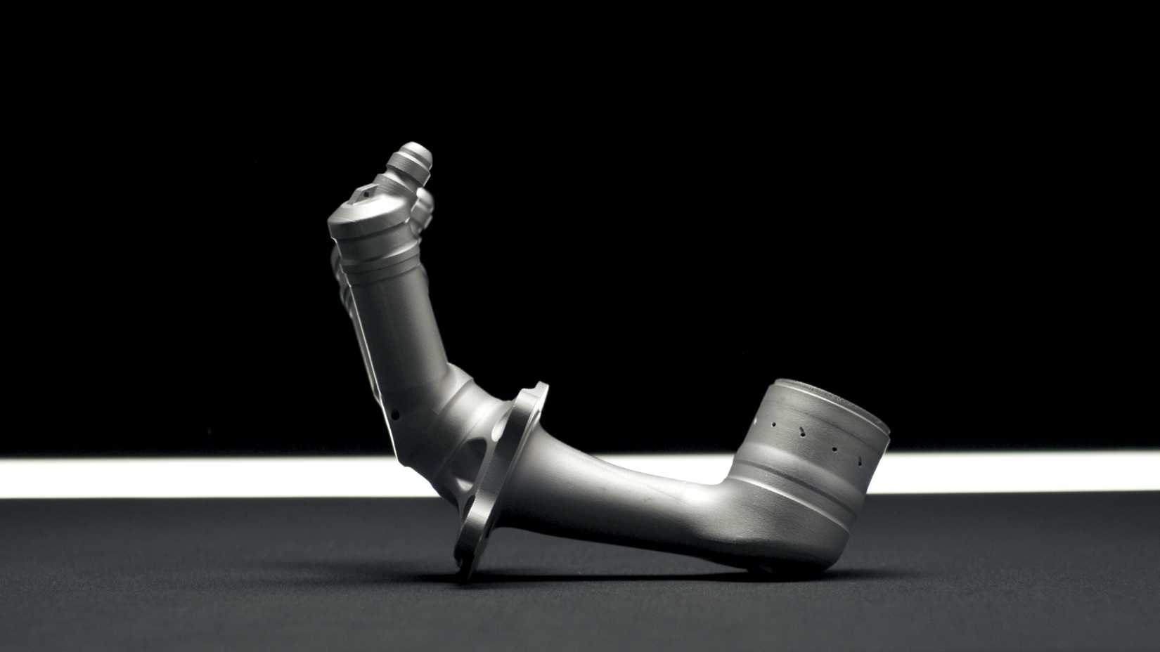 GE 3D-printed fuel nozzle.