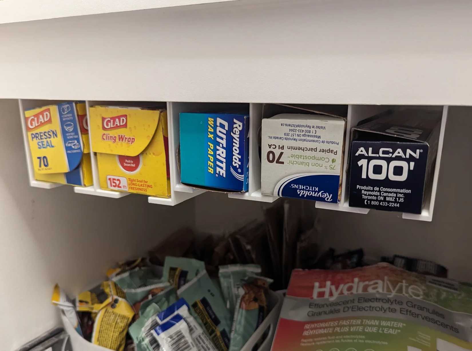 Kitchen wrap roll holder by P1S BSMT on MakerWorld.