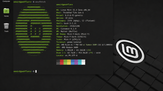 linux mint desktop
