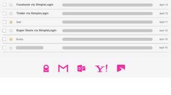 Looking at different emails from an alias