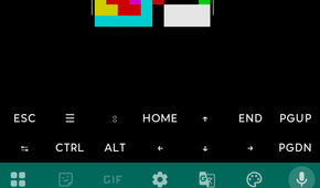 Losing Bash Tetris in Termux