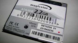 A 2.2GB Microdrive