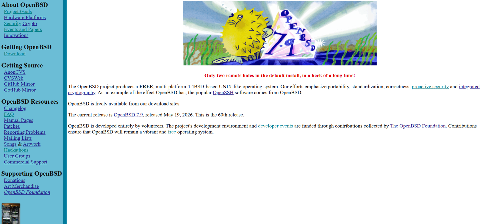 I tried OpenBSD as my main desktop OS, and it made me rethink Linux