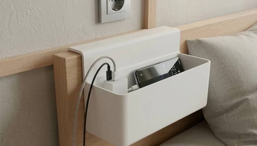 Parametric bedside organizer by JTLab 3D on MakerWorld.