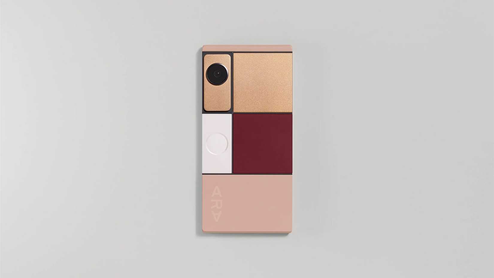 An example of Project Ara's modular smartphone. 