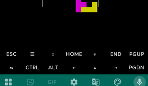 Playing bash Tetris in Termux